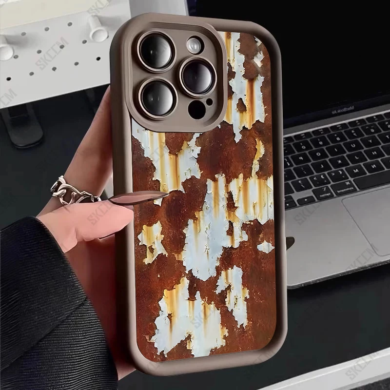 Creative Rusty Pattern Design Soft Phone Case