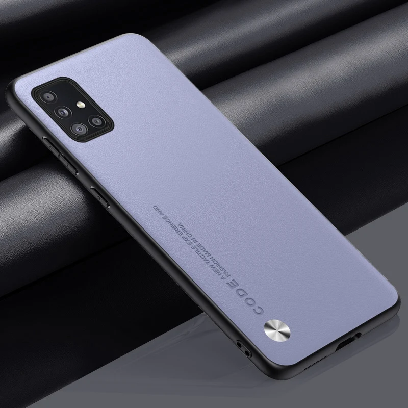 Luxury PU Leather Silicone Protection Phone Case Cover