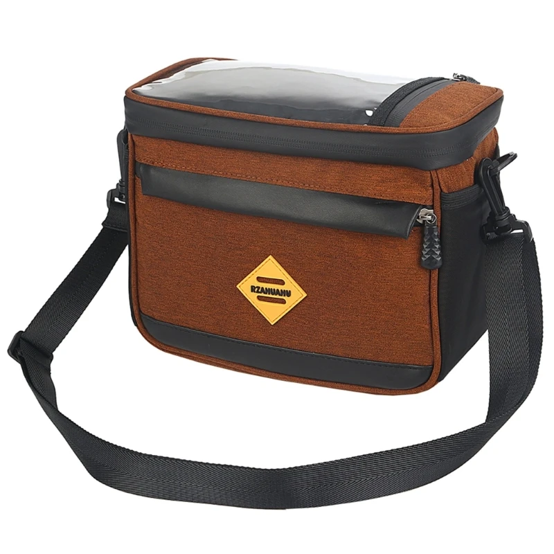 Bike Handlebar Bag Waterproof Bike Front Bag Phone BagTouch-Screen Bicycle-Insulation Bag Scooter Front Bag-Gifts