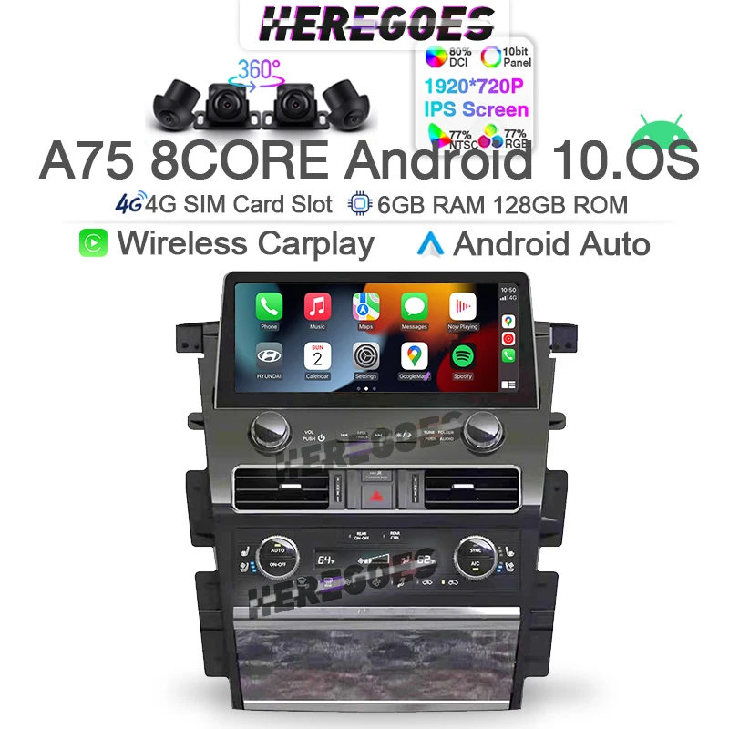 Carplay123Android100CarMultimediaPlayerForNissanArmada