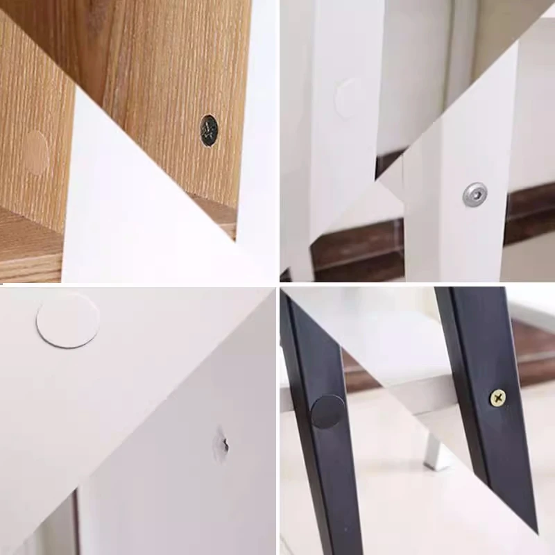 Custom Screw Cover Self Adhesive PVC Sticker Holes Sealer Dia. 21mm Furniture Decor Sold Color Wood Grain