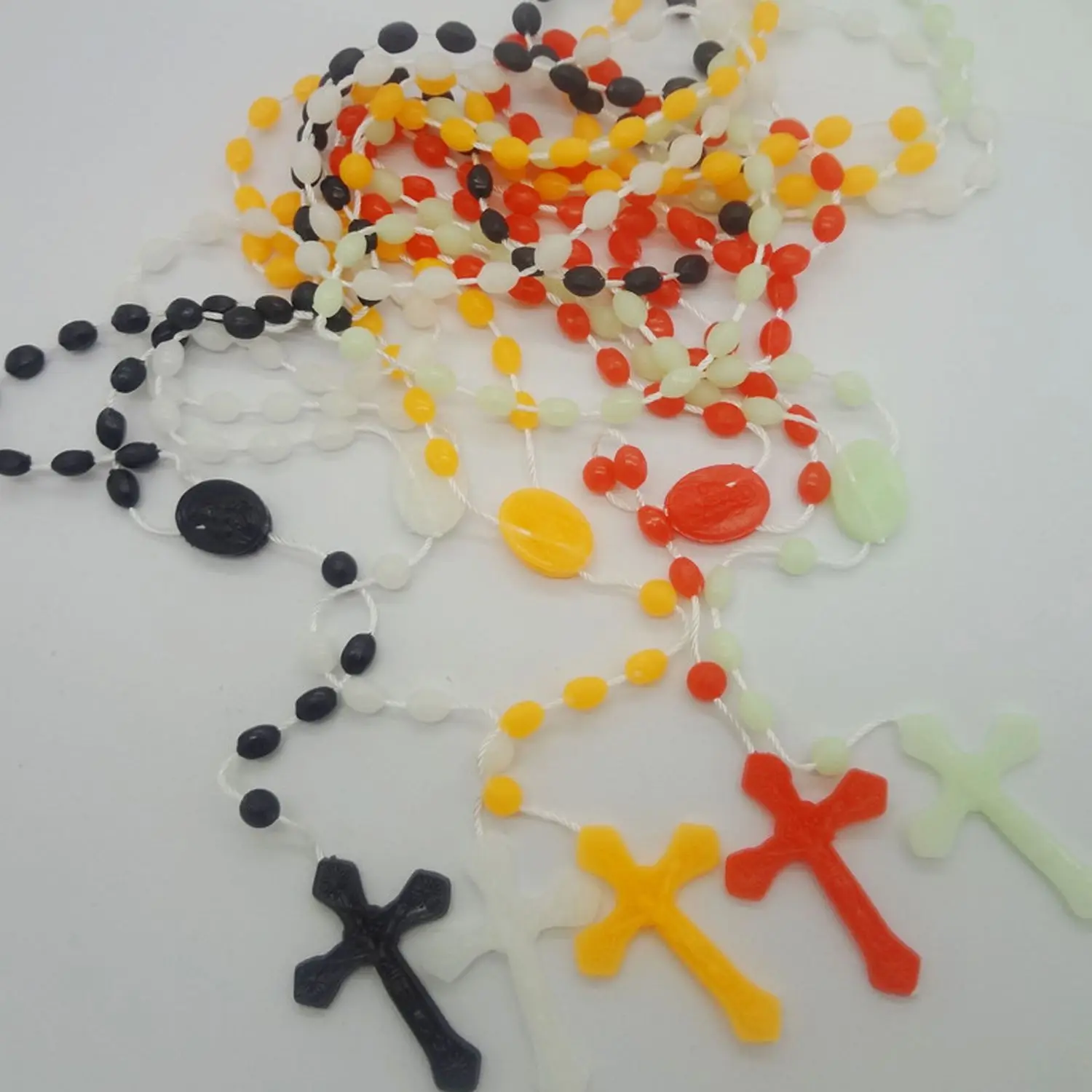 Catholic Rosary Cross Necklace For Men and Women