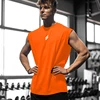 NEW Summer Fitness Sports Tank Top Men Breathable Loose Mesh Training Sleeveless T-shirt Quick Drying Vest Male Fitness Clothing 3