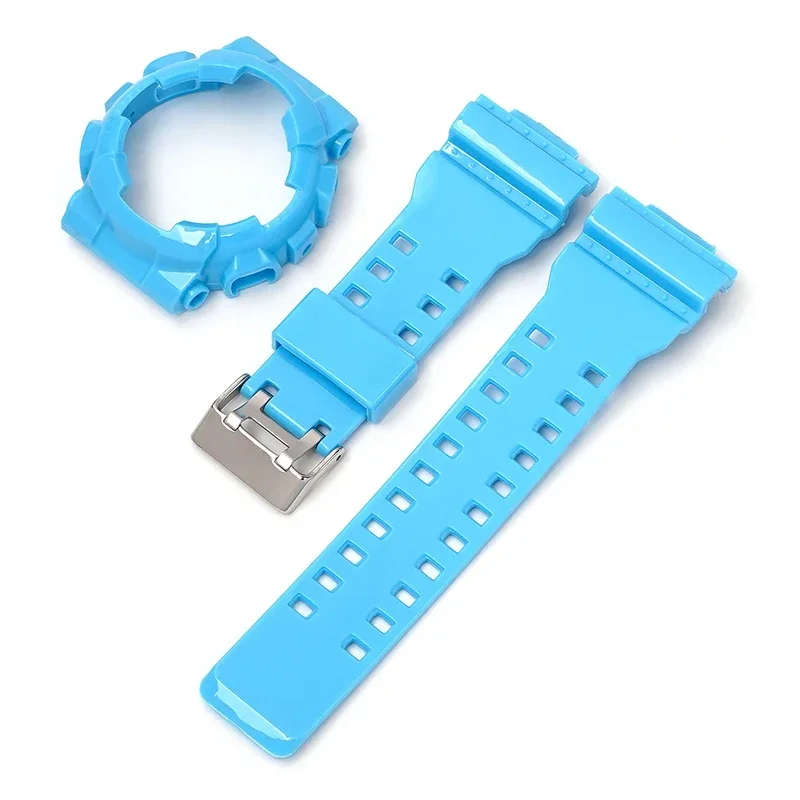 Replacement Resin Silicone Bezel Watch Band