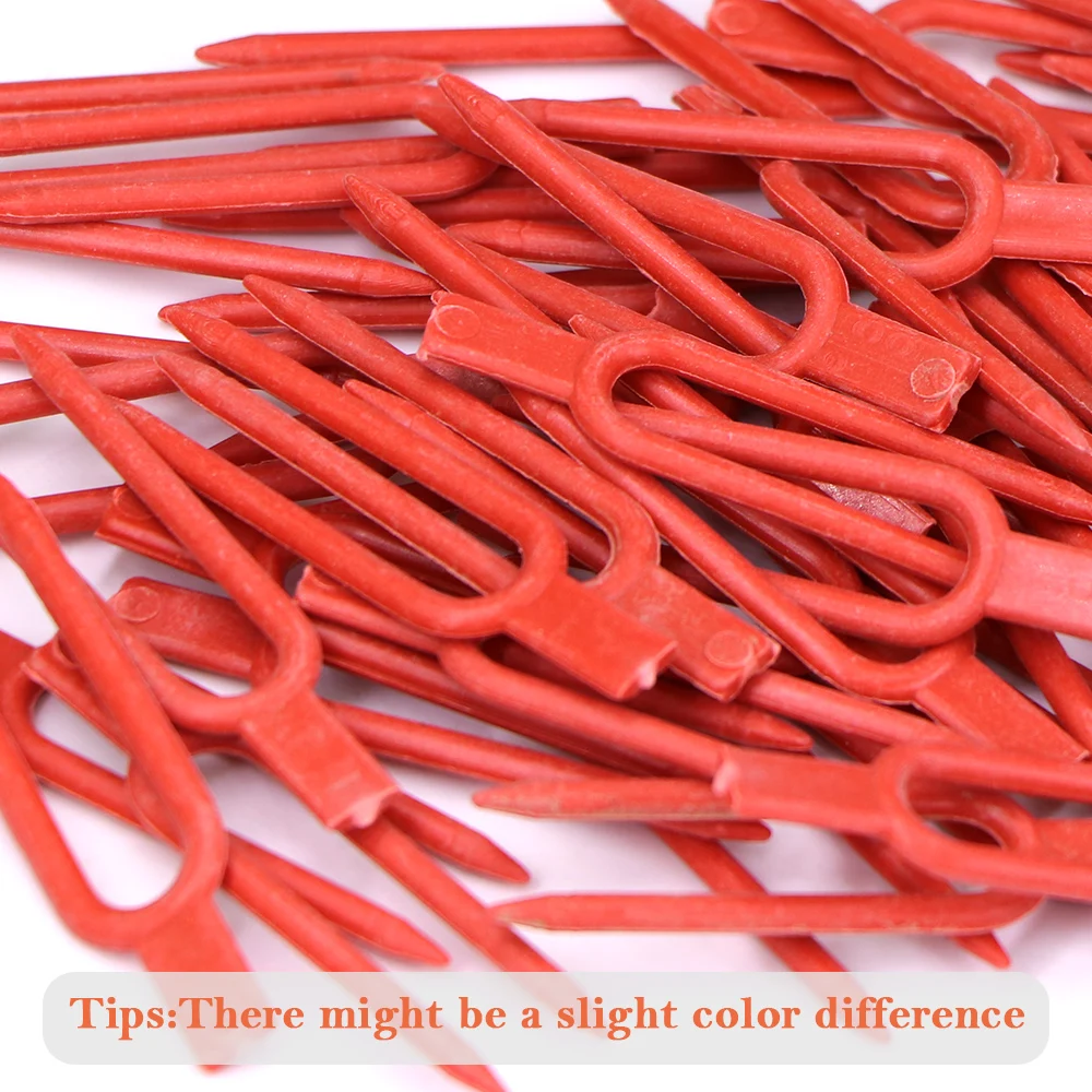 Plastic Planting Fork 48/55/60mm Strawberry Watermelon Vine Stolon Fixator Pressing Device Fastening Fixture Garden Clamp Clips