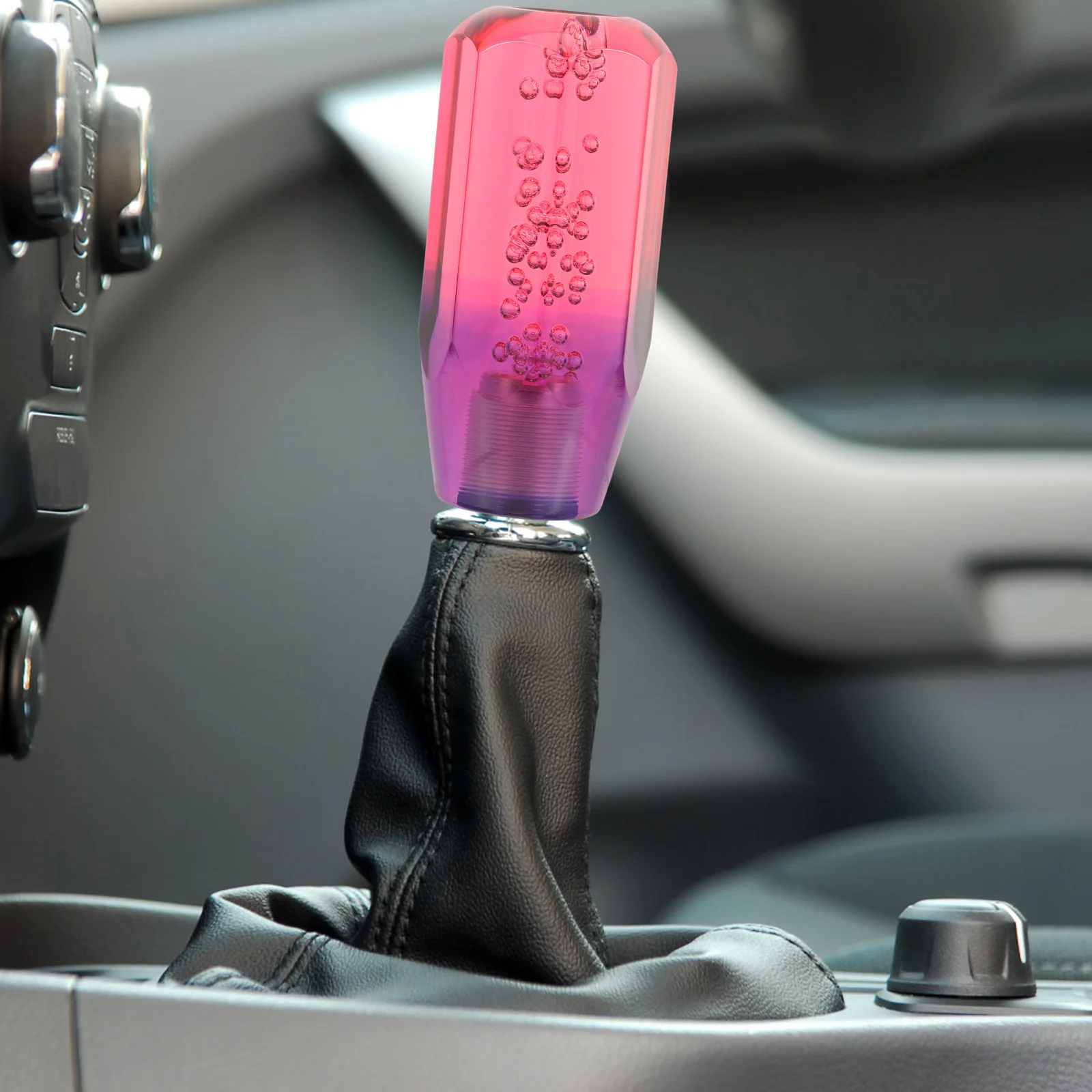 

Car Accessories Gear Shift Handle Knob Cool Knobs for Manual Acrylic Stick Shifter