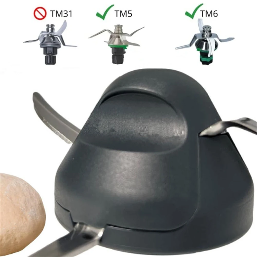 TM5.TM6 Theermomix 니딩 나이프 헤드 갭, 클립 방지 보호 커버, TeigPro