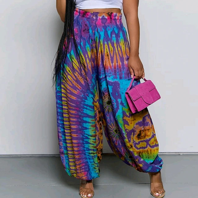 Tejiri Elastic Waist Ankara Pant