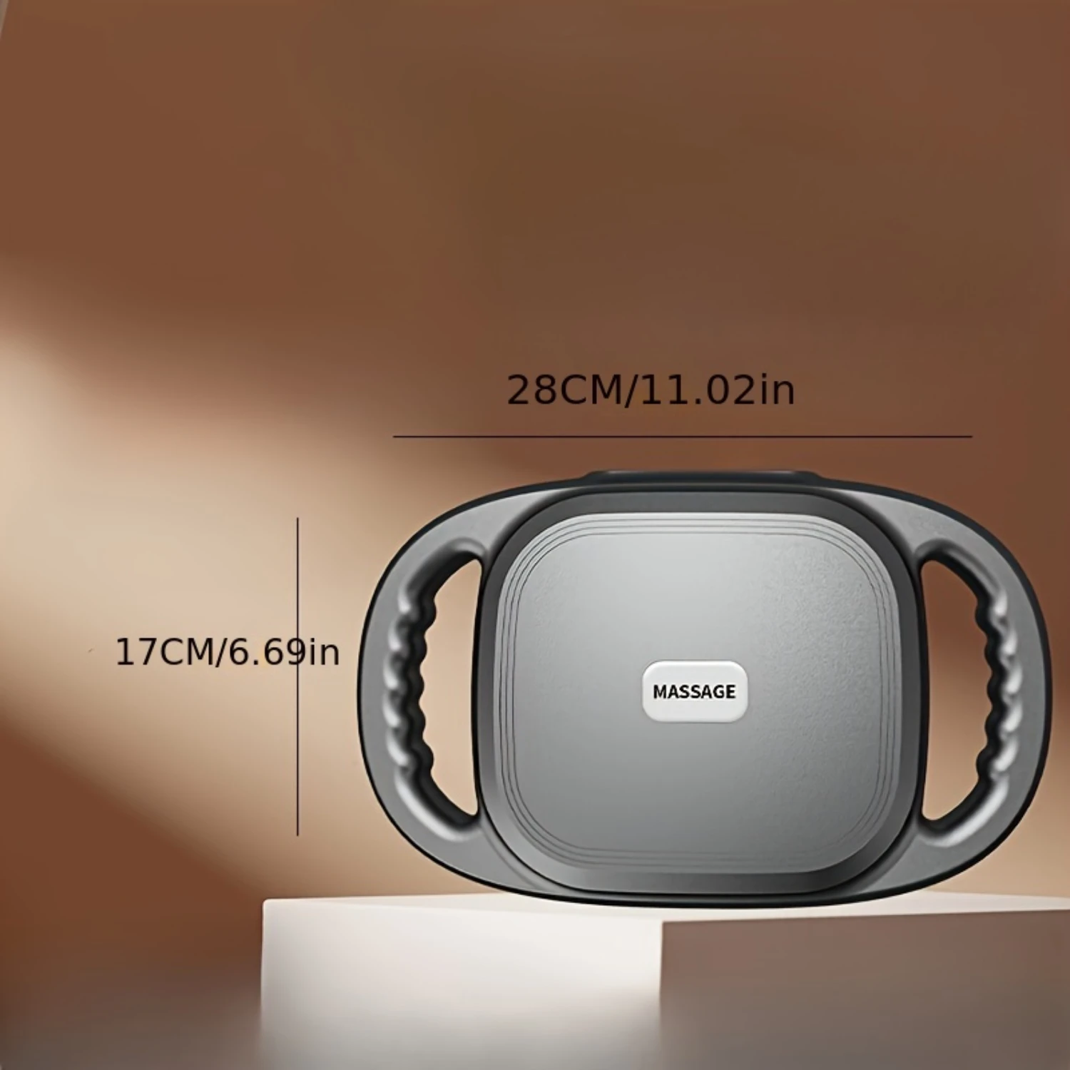 6-Head Lcd Fascia Gun-Usb Rechargeable, High-Frequency Vibration Massager For Full Body Muscle Relaxation, Ideal For Waist & B