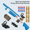 Soft Bullet Toy Gun Toy Shotgun Shell Ejecting Sliding Loading Toy Guns for Indoor Outdoor Role Game Halloween Gift 2