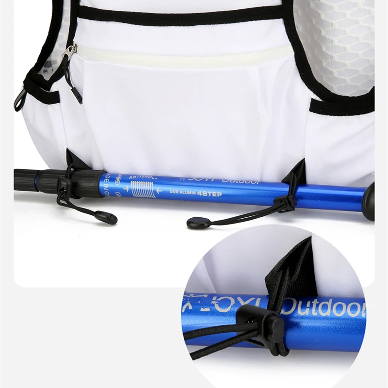 Outdoor Trail Running Backpack Ultralight Women Men Running Race Hydration Vest Marathon Bicycle Bag for Marathon Cycling Hiking