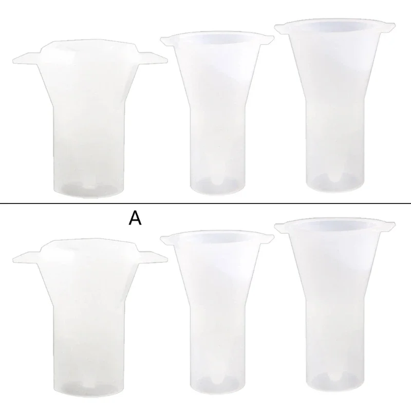 

DIY эпоксидный кристалл, круглый конус для колец на День святого Валентина, держатель для колец, силиконовая форма для хранения