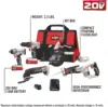 PORTER-CABLE PCCK617L6 20V MAX* Lithium Ion 6-Tool Combo Kit with Free USB Device 3