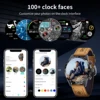 LIGE 2024 New Rugged Military GPS Smart Watch Men AMOLED HD Screen Heart Rate Bluetooth Call Waterproof Outdoor SmartWatch 5