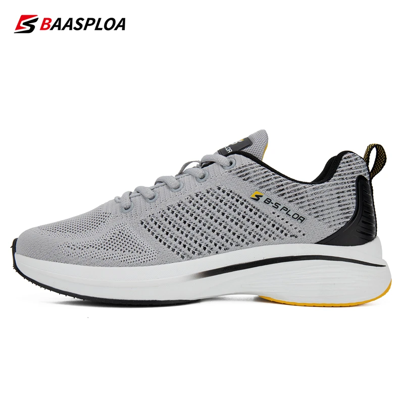 Baasploa 2023 Spring New Running Sneakers for Male Brand Comfortable