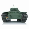 Henglong 1/16 7.0 Plastic FPV KV-1 RC Tank 3878 360 Turret Rotating Steel Gearbox Model Infrared Battle TH17463-SMT7 6