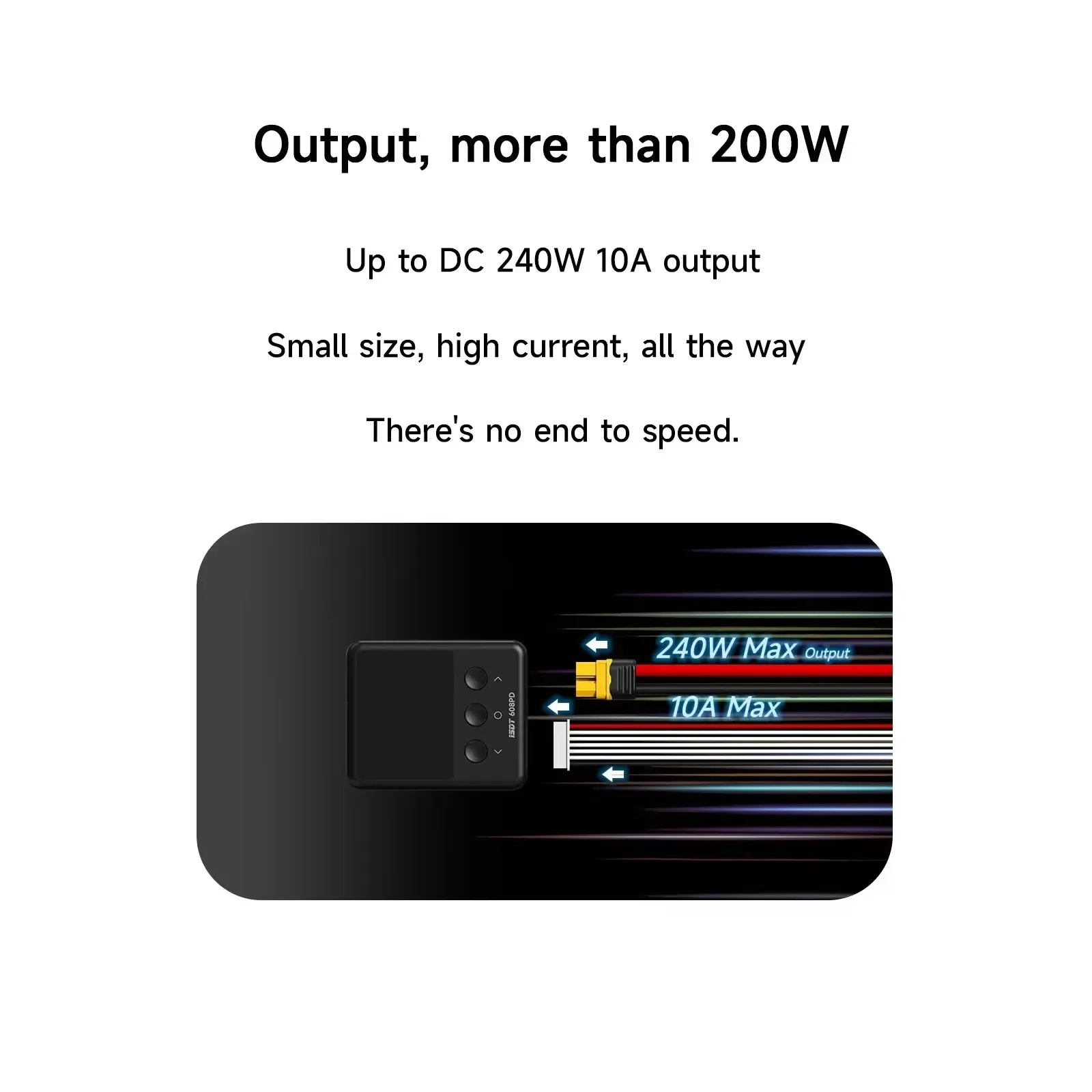 Chargeur LiPo ISDT 608PD 240W USB-C 140W 6S RC