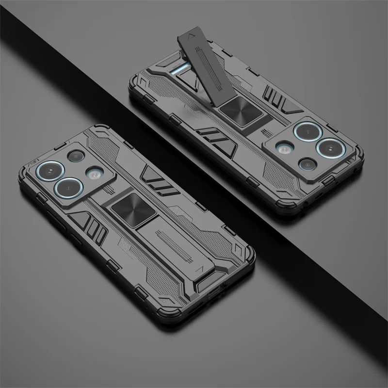 Magnetic Armor Shockproof Stand Protective Case