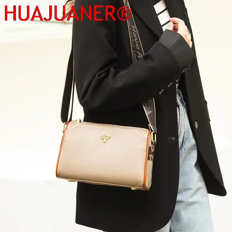 

Роскошные брендовые дамские сумочки из воловьей кожи, дизайнерские сумки через плечо для женщин, модная сумка-тоут из 2023 натуральной кожи с 3 отделениями