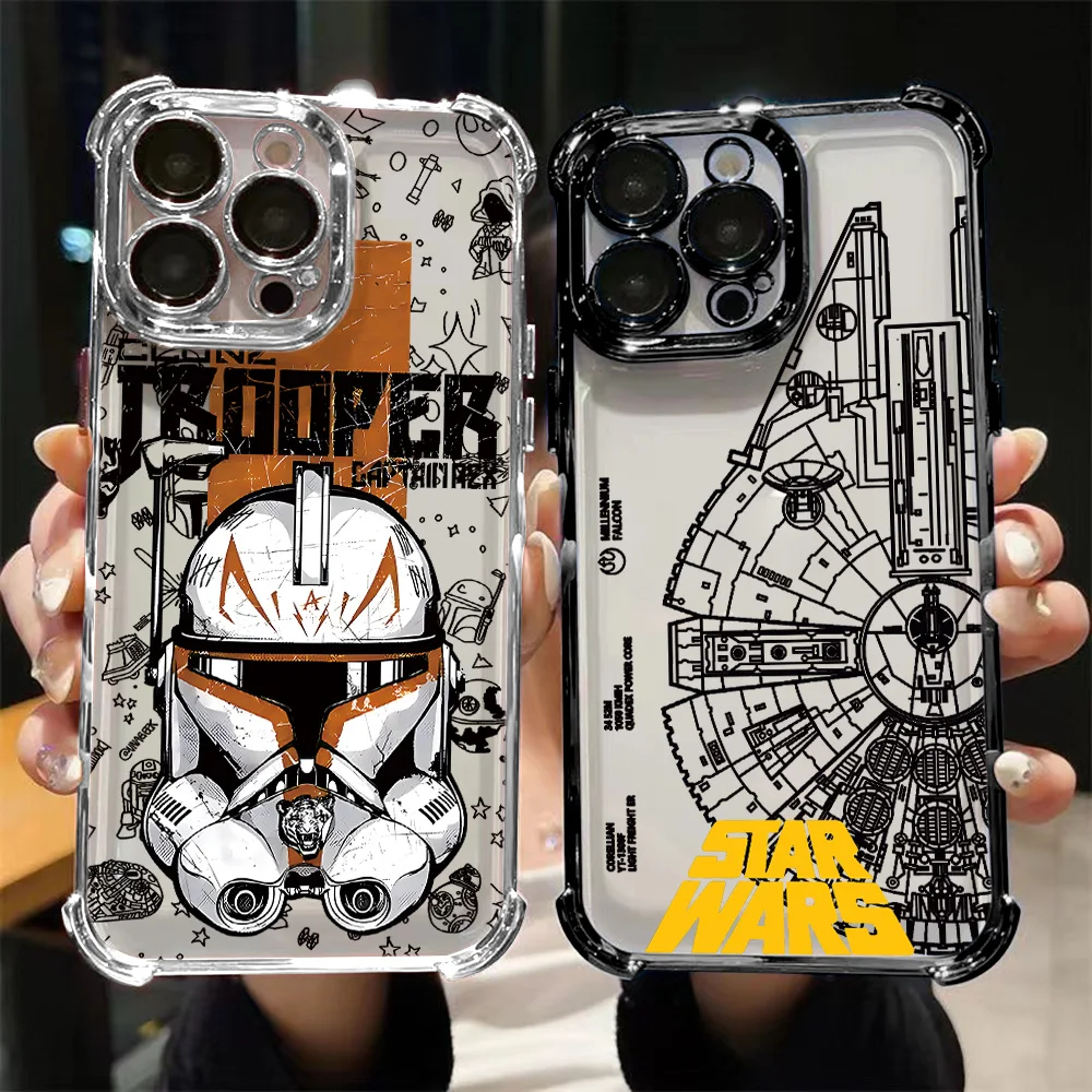Galactic Shield Anti-Fall Phone Case - Cool S-Stars War Design