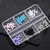 30Pcs Sparkling Balloon Dog Nail Charms 3D Alloy Animal Dog Design Nail Art Accessories For Manicure Design Nail Art Decorations 5