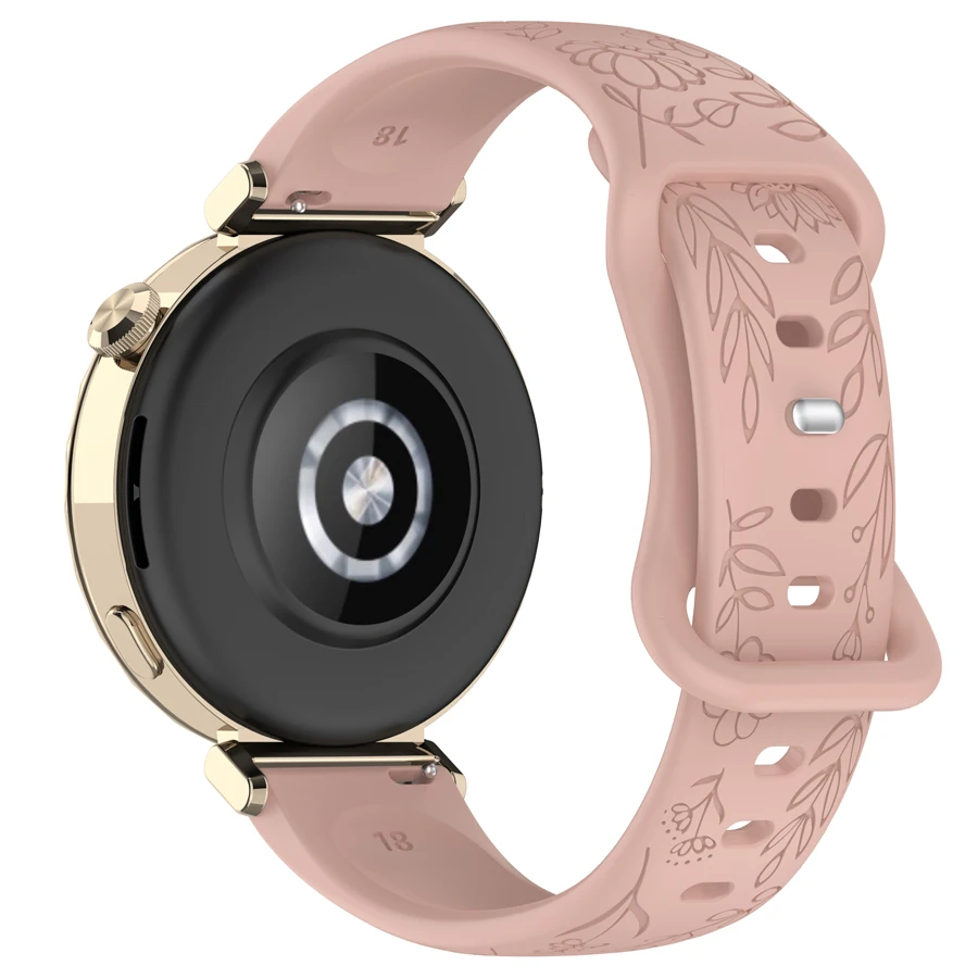 Floral Silicone Strap - 3D Design