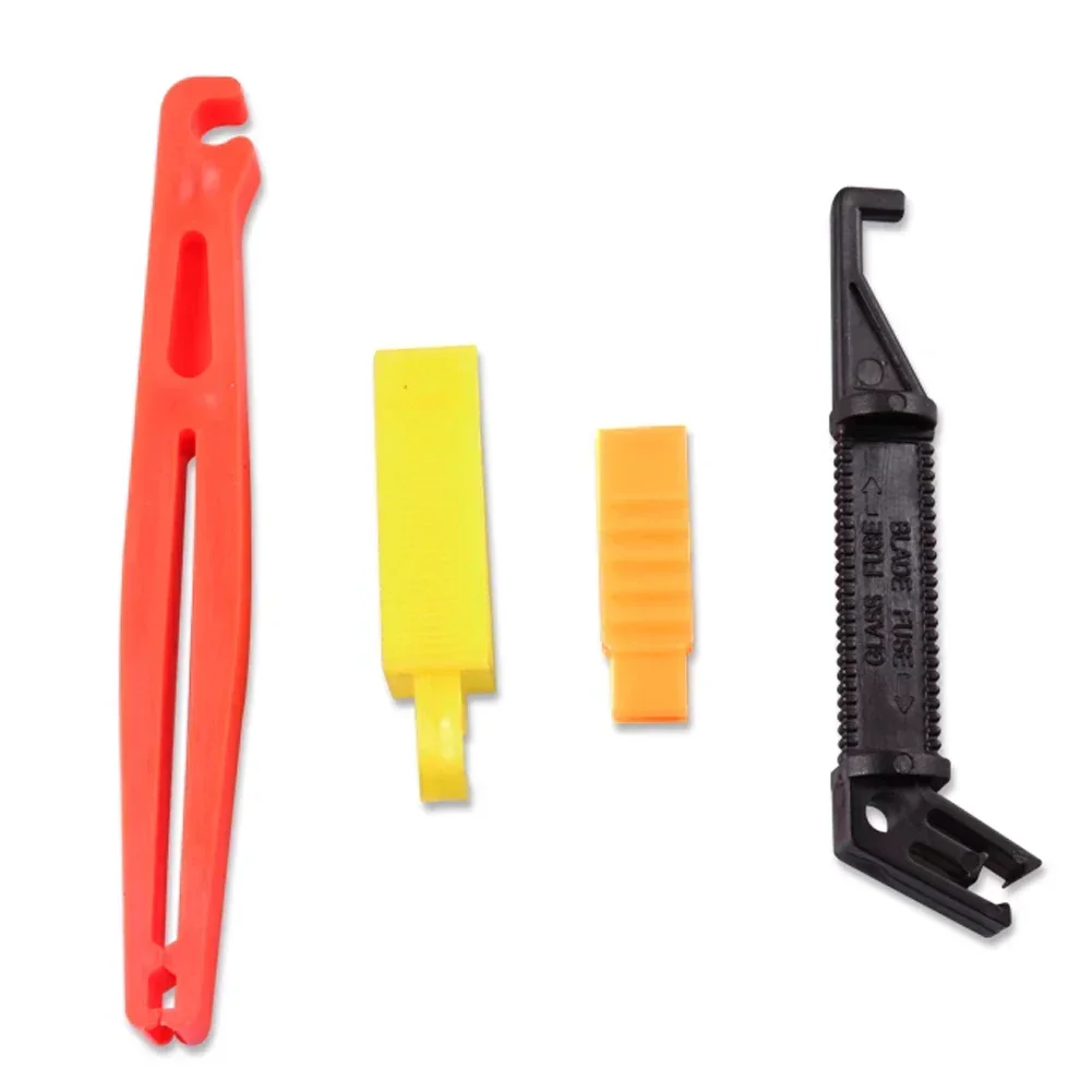 Universal Blade Fuse Puller Automobile Fuse-Clip Tool Extractor Removal Security Accessories for Car Fuses Holder 4Pcs/Set