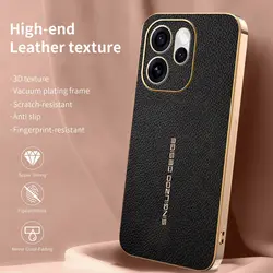 Luxury Business Leather Case with Invisible Magnetic Closure for Shockproof Protection (Black)