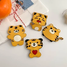 

1Pcs 2022 New Year Tiger Cute Cartoon Animal Hairpins Hair Accessories Girl Baby Sweet Lovely Children Headwear Wholesale Gifts