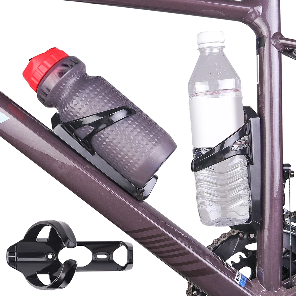 Airtag Bike Hidden Holder Water Bottle Cage Cycling Plastic Drink Cup Bracket MTB Road Bike Accessories