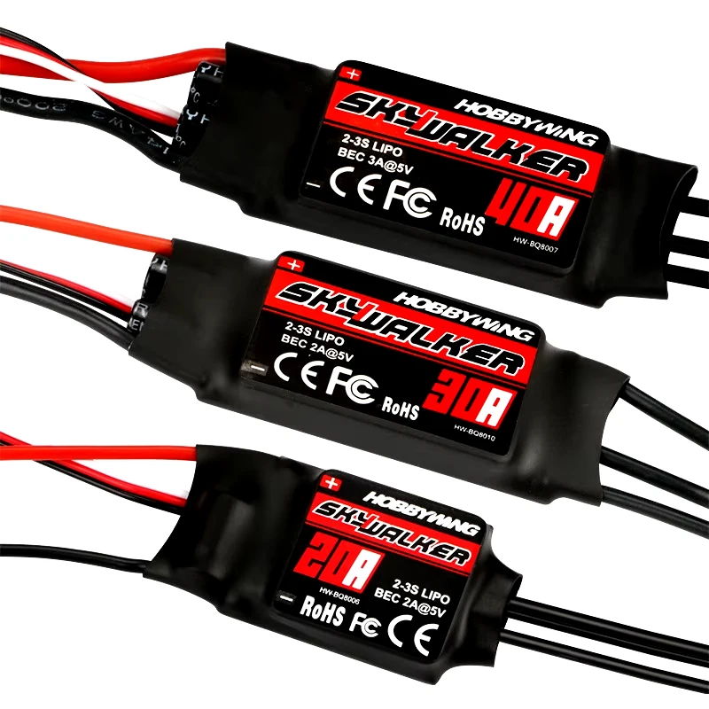 Enhanced Speed ESC Controller with UBEC for RC Aircraft and Helicopters