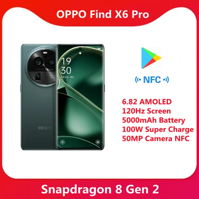 New OPPO Find X6 Pro 5G Snapdragon 8 Gen 2 6.82inch AMOLED LTPO 5000mAh  100W SUPER VOOC 50W AIRVOOC 50MP IMX890 NFC - AliExpress