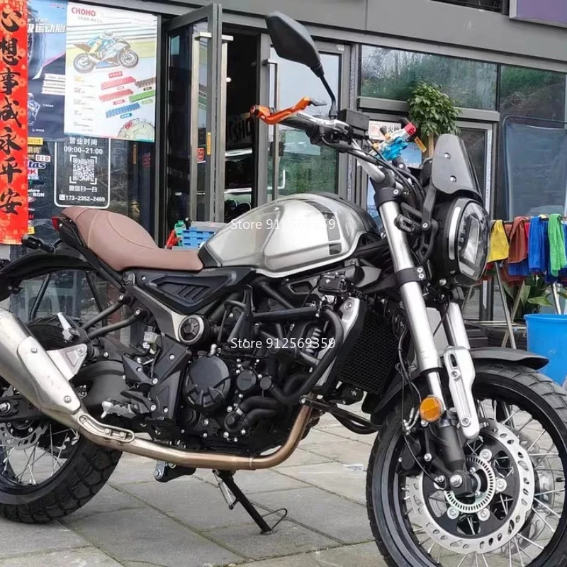 VOGE 300AC 레이싱 범퍼 안티폴 가드 LX300-6C용 고무 헤드가 있는 새로운 충돌 방지 바