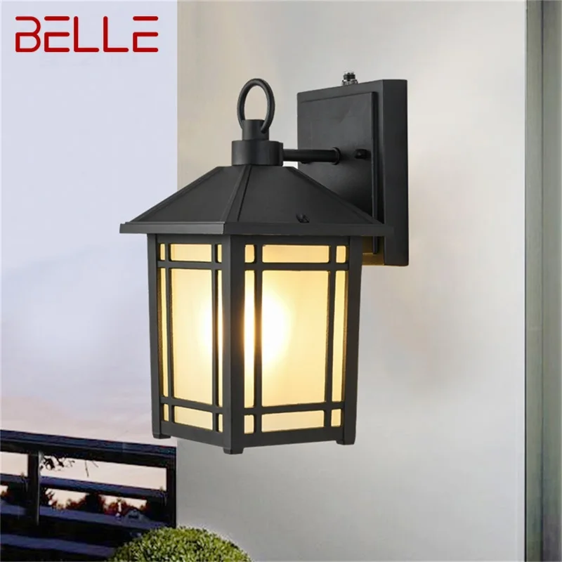 BELLE Modern Outdoor Wall Lamps Contemporary Creative New Balcony Decorative For Living Corridor Bed Room Hotel