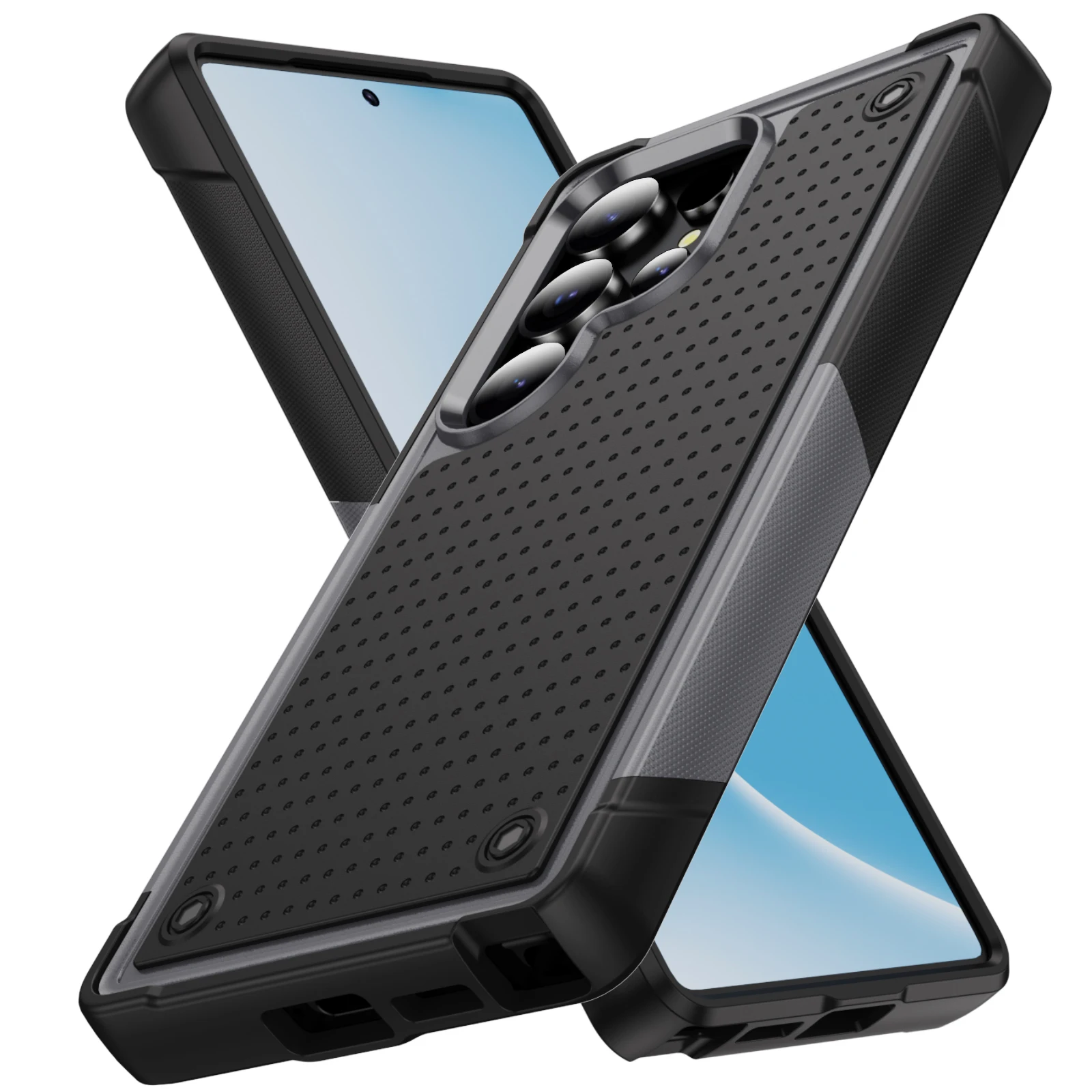 Premium Armor Rugged Phone Case - Luxury Anti-Drop Shockproof Protection Cover