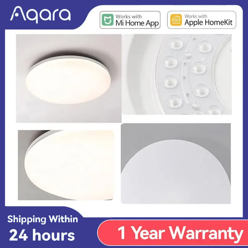 

Original Aqara Smart Ceiling Light L1 -350 Zigbee 3.0 Color Temperature Bedroom Led Lamp Light Work With Mijia APP Apple Homekit