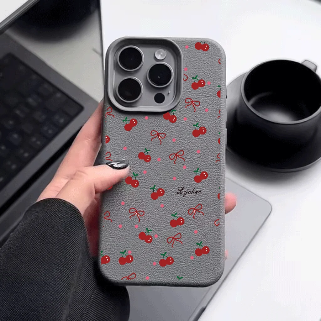 Cherry Bow Phone Case – Stylish and Durable Protective Cover