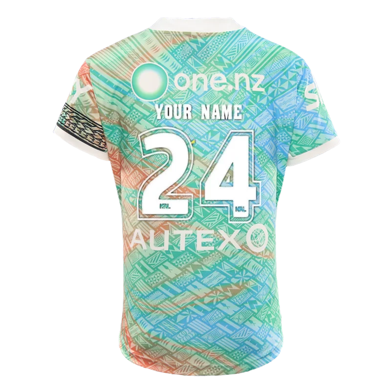 ZEALAND WARRIORS Pasifika   : S---5XL (̸  ȣ μ), 2025 ǰ