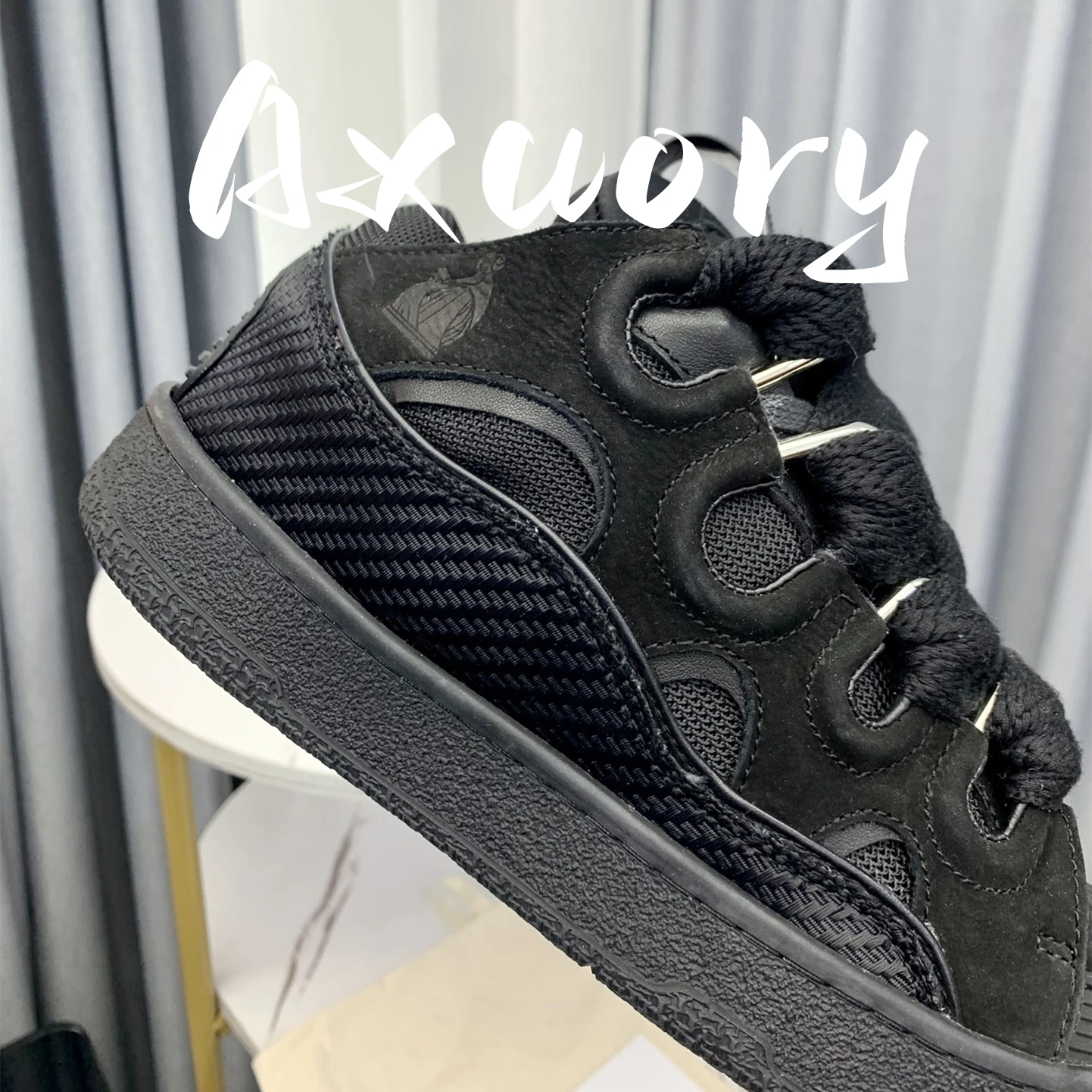 Men's Casual Shoes Women's Casual shoes  Sneakers Winter Style Thick Tongue Design Colored Shoelaces