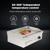 Commercial electric grill Fried Rice fried steak iron plate barbecue equipment adjustable temperature stainless steel grill 2
