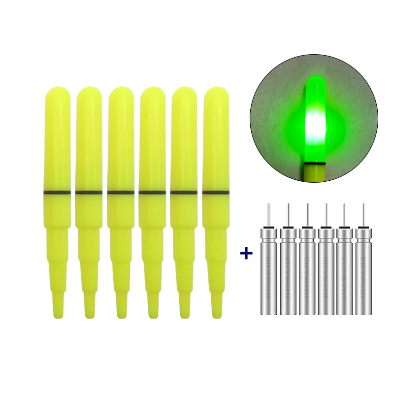thumbnail image 2 of Electronic Fishing Light Stick With CR425 Battery Rechargeable Kit Fishing Rod Bite Bait Alarm Night Fishing Bobber Pesca Tackle Accessories I4944009470 2 of 10