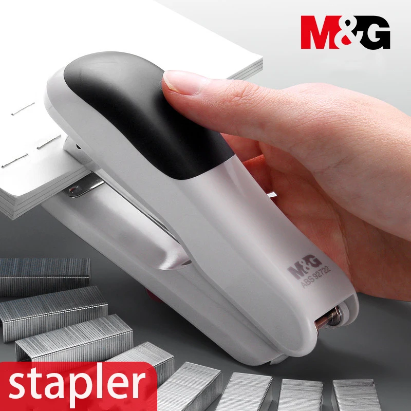 M&G 노동절약형 스테이플러, 20장 스테이플링 가능, 24/6 스테이플 호환, 학생, 사무실, 금융업에 적합