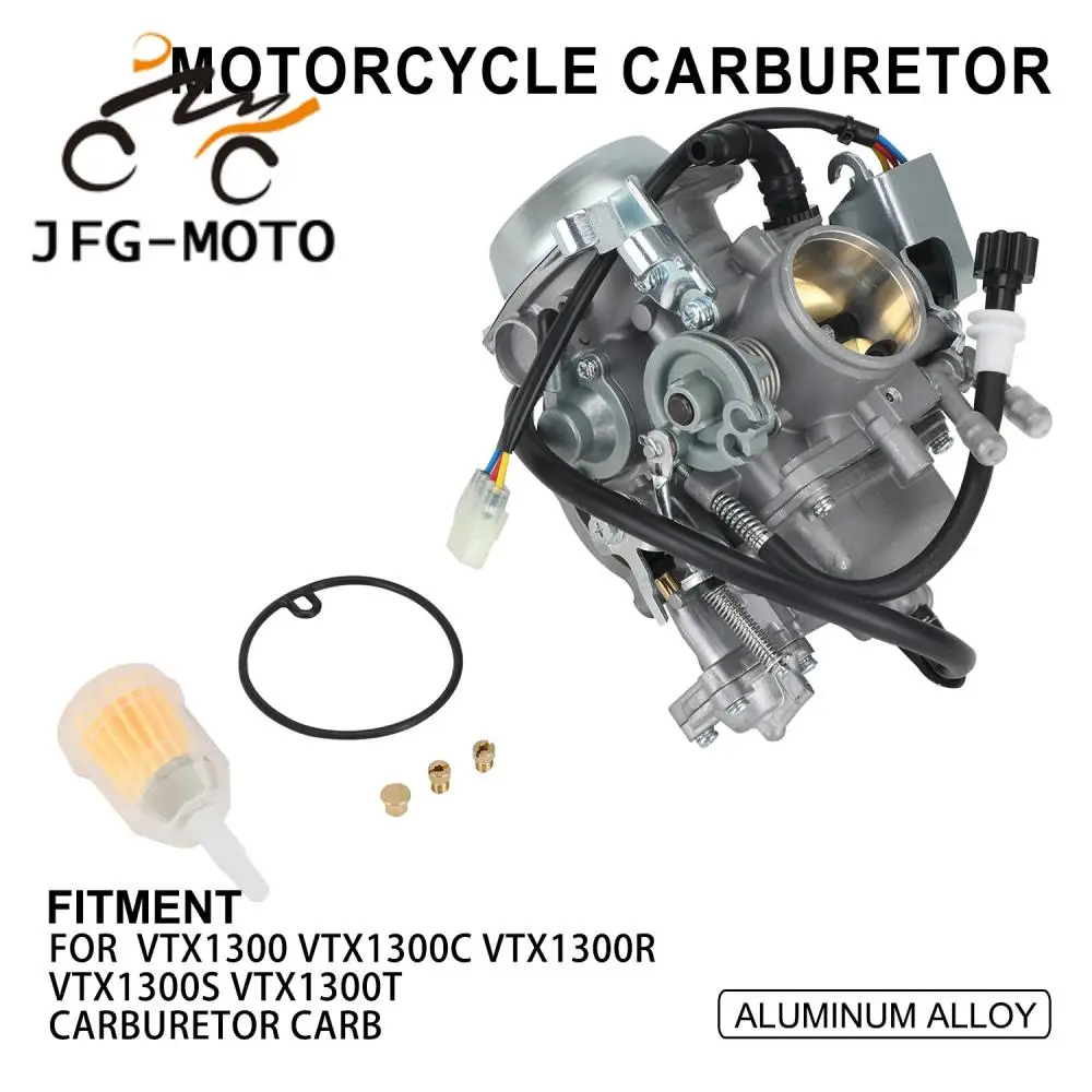 

Motorcycle Carburetor Aluminum Alloy Carburador for VTX1300 VTX1300C VTX1300R VTX1300S VTX1300 CARBURETOR CARB