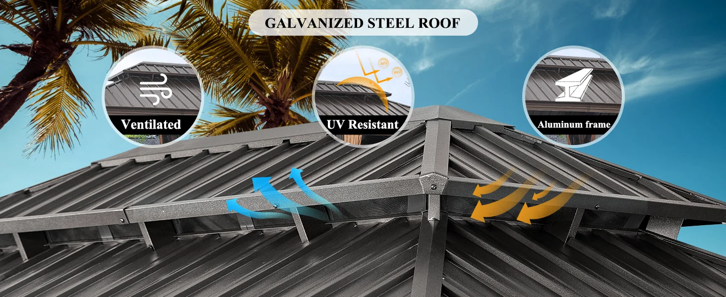 Hardtop Outdoor Gazebo