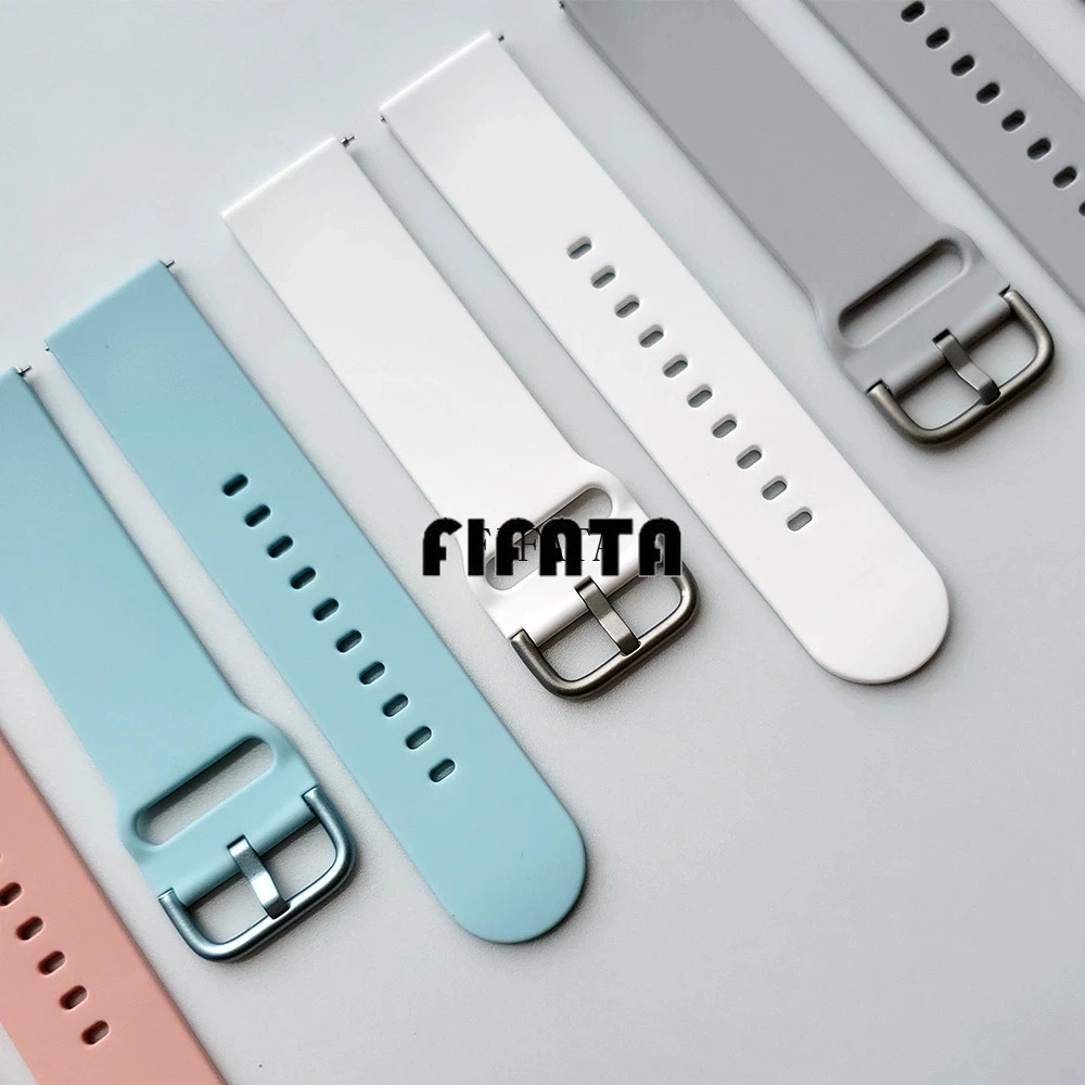 Silicone Wrist Strap for Smart Watches - Versatile and Comfortable Design