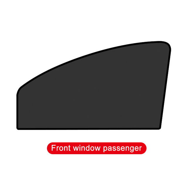 Car Window Sunscreen Heat Insulation Cloth Cover Side Window Sunshade Magnetic Car Sunshade Summer Auto Window Film
