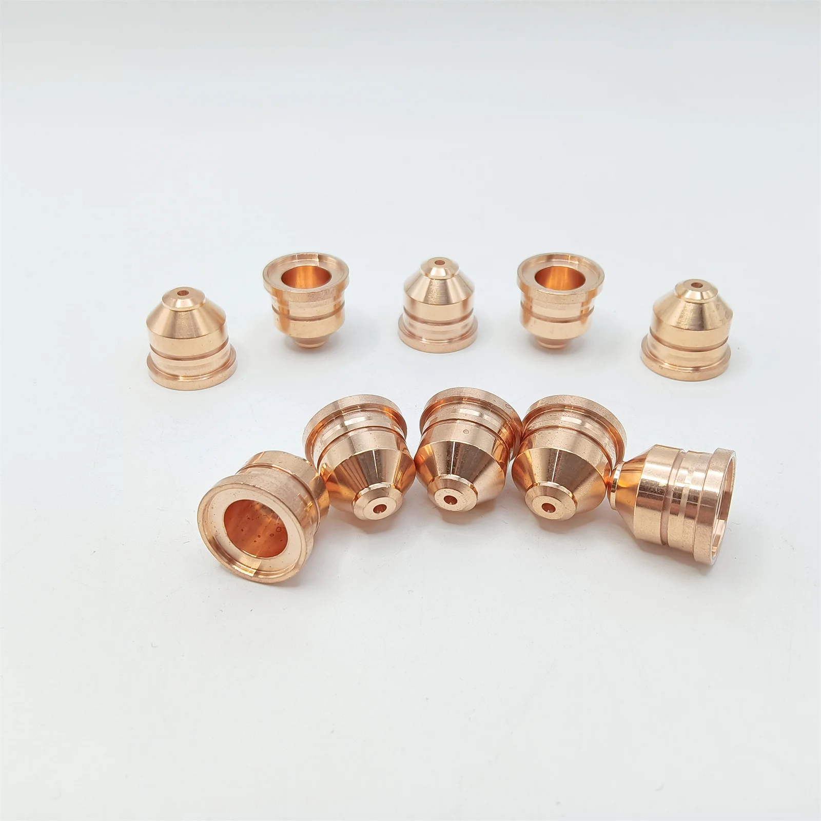 High Quality Plasma Cutting Consumables Kit - Electrode, Nozzle, Shield, Swirl Ring & Cap