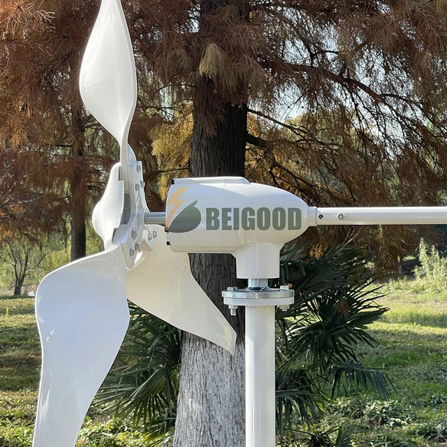 CE-Certified การใช้งานกว้างแกนแนวนอนกังหันลม Windmill Wind Generator 10KW 15KW 8KW จีนโรงงาน 12/24/48V 1