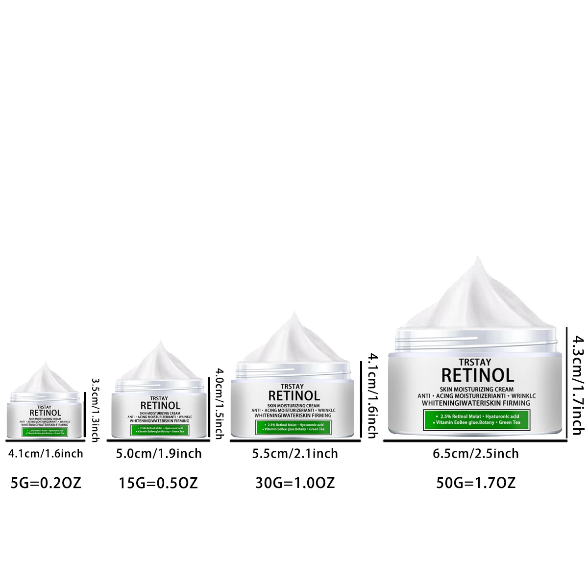 TRSTAY RETINOL SKIN MOISTURIZING CREAM Firming, stabilizing, and moisturizing the skin 5