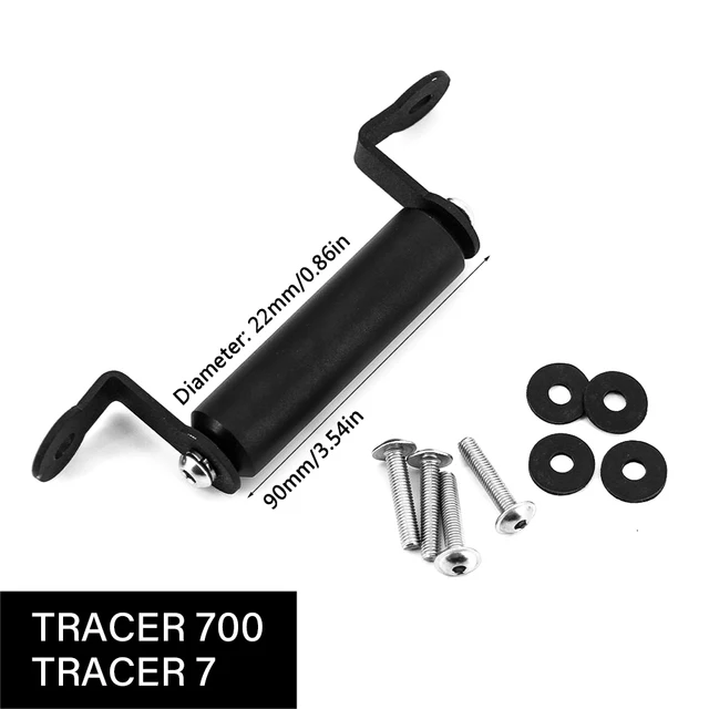 Motorcycle Accessories Phone Holder Stand with GPS Navigation Plate Bracket